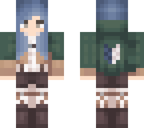 girl aot (blue)