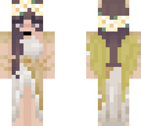 goddess girl with golden wings