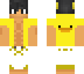 gold_alpha_wolf with duck hoodie