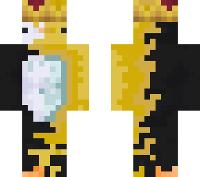 gold plated penguin