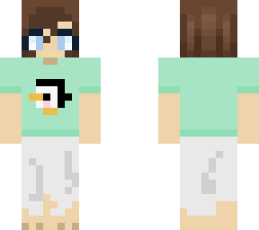i finished this penguin girl :d