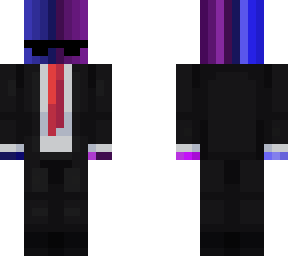 purple and blue