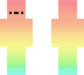 rainbow with face