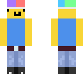 roblox noob with jeans and spinning hat