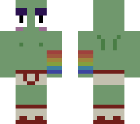 strange green man