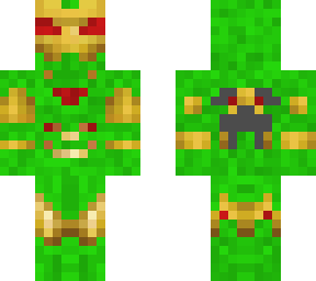 green gamer cyborg
