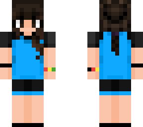 Josie VS Letty fit (from fishtank) Minecraft Skin