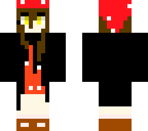 mushroom girl but she is witsh