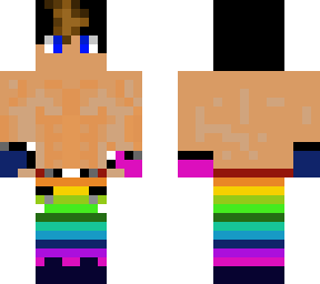 rainbow boxer