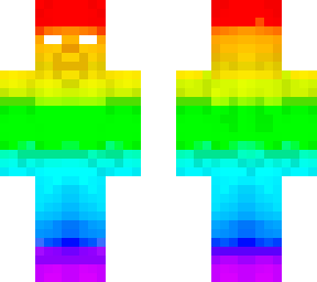 rainbow herobrine