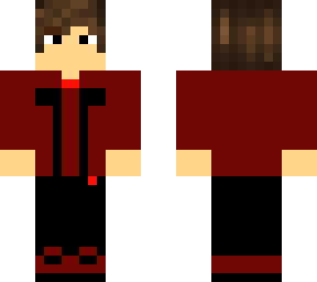 red t boy with jack open