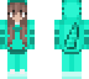 aqua axolotl girl