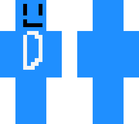blue man