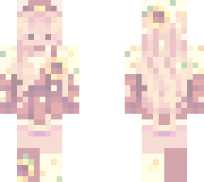 flower sunflower cake face dump upload skin (credits for nuggettheowl)
