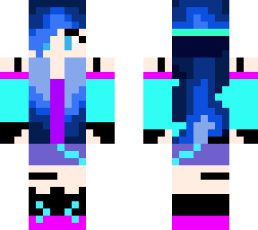 gamergirl cyan/blue