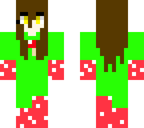 mushroom girl but for winter