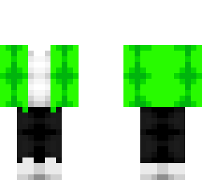 ob - neon green coat w/ matching fit