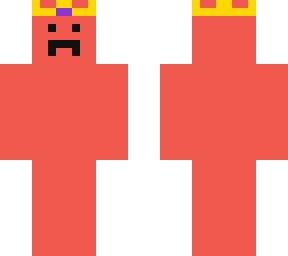 red sad face with purple gem crown 1.1