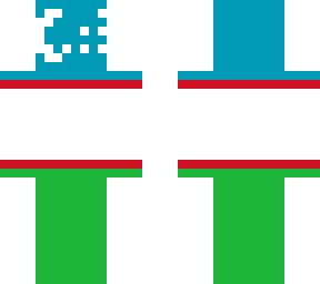 Uzbekistan Flag Minecraft Skin Uzbekistan Flag Minecraft Skin