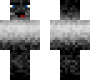 black grey face