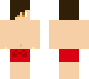 boy in swim suit