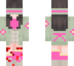 maya with pink bow