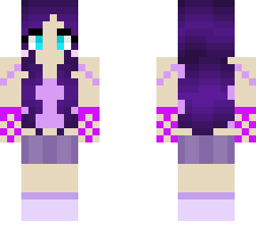 my sister made a skin! i helped a lot...