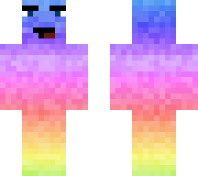 rainbow face
