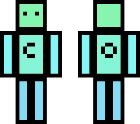 simple green-blue
