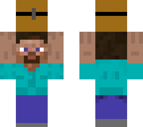 steve holding a chest