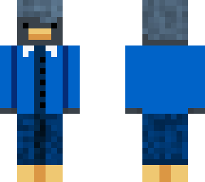 suited penguin