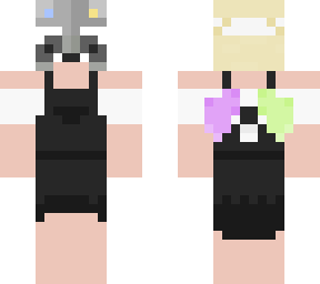 ??? bace. katelyns overalls and mask. and maralyns wings