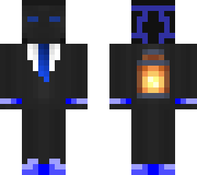 blue suit helmet