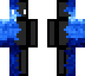 blue to black