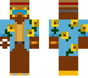 random skin with hat v4