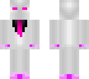 white and pink suit