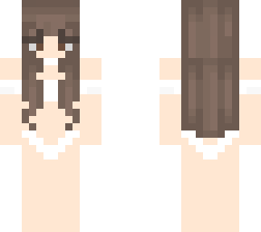 white bikini