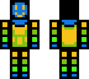 (??)?? block guy with mask // first skin! ☜(☜)