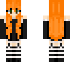 alt orange hair girl
