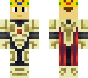 king with armor