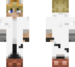 not mine changed eye color Minecraft Skin