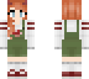 overalls look (mushroom overalls)