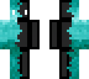 turquoise to black