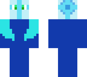 blue girl