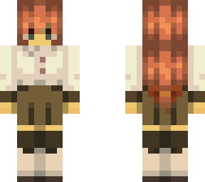 girl with orange hair