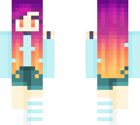 girl with uneven socks, hair created by jinglesbases ! thanks so much