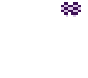 purple bow