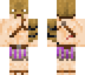 purple skirt gladiator