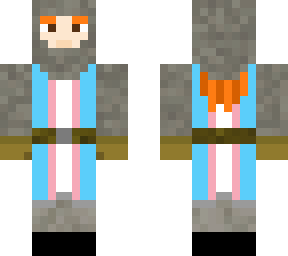 trans pride knight