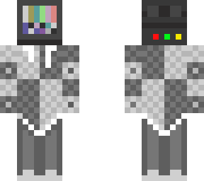 tv head black/white